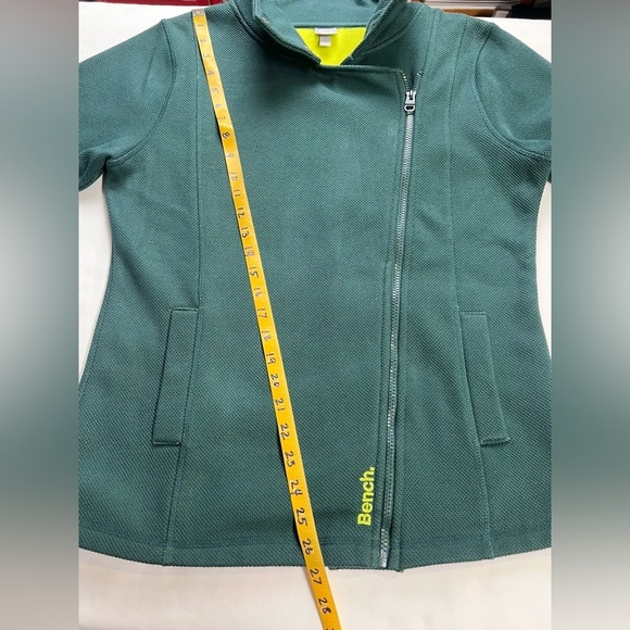 BENCH Teal and yellow full zip jacket size‎ XL - Picture 15 of 15